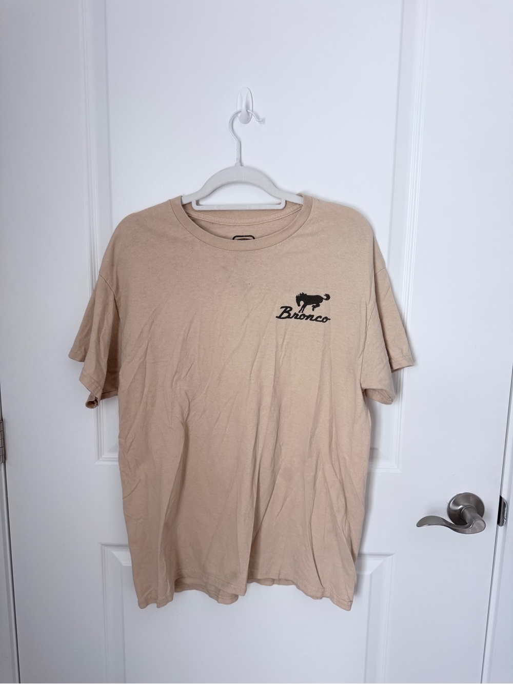 Men's Short-Sleeve Tee in Tan